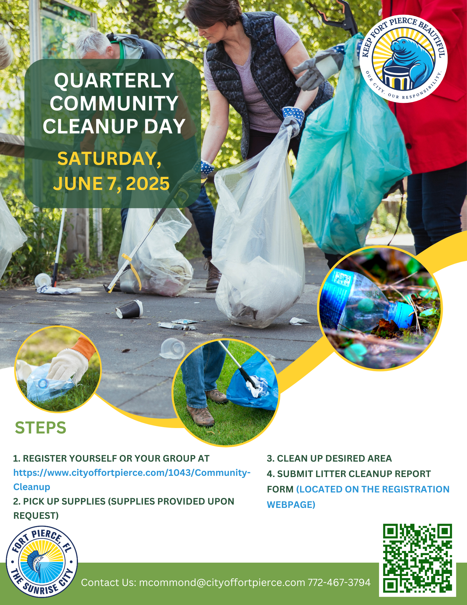 Community Cleanup Flyer June 2025