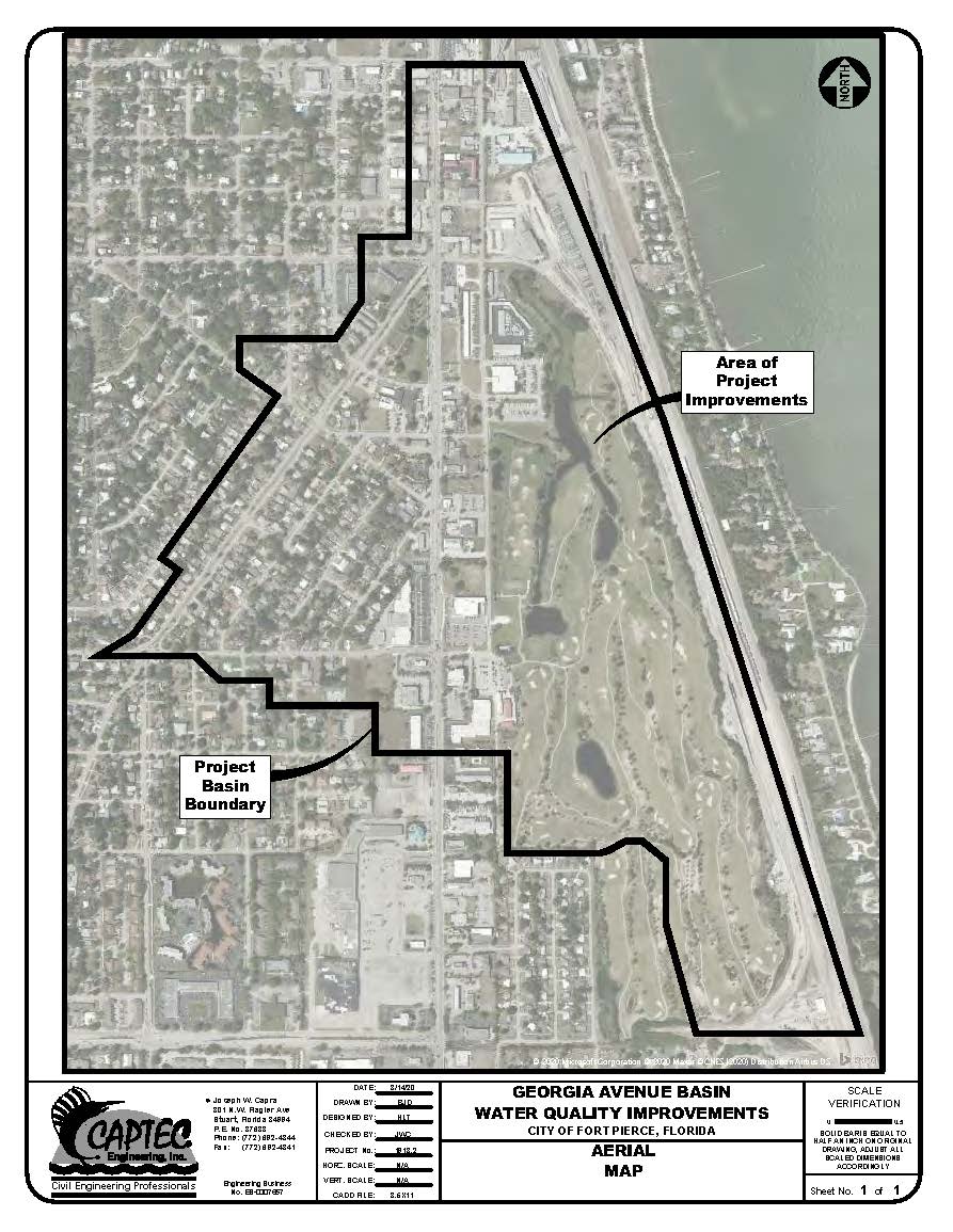 Georgia Avenue Basin Aerial Map