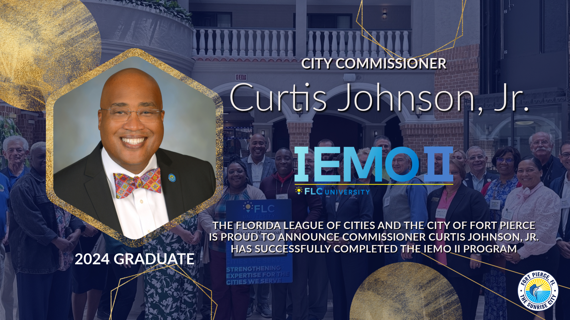 Curtis Johnson IEMO II Graduate 