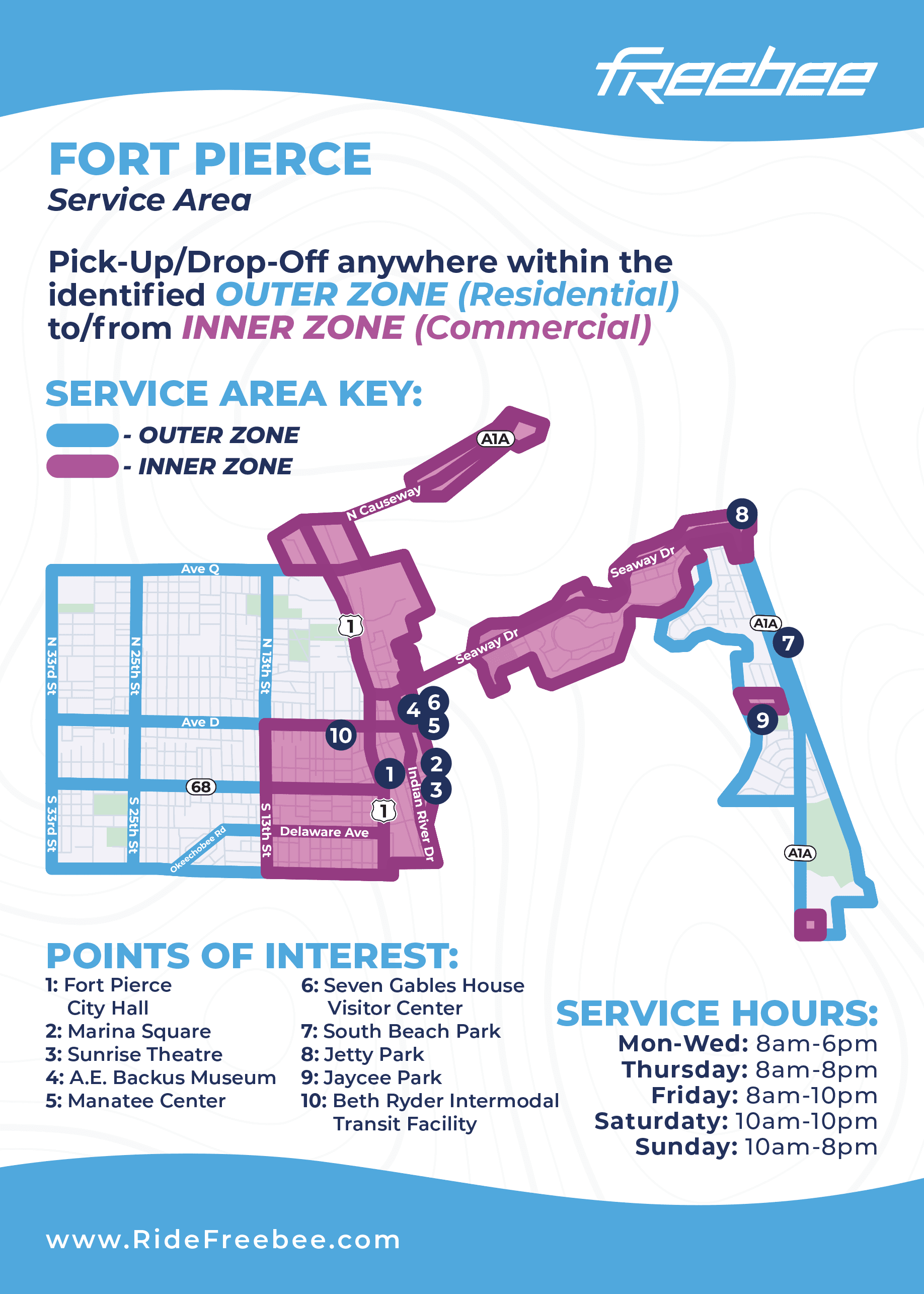Freebee Boundary Map 8.27.2024